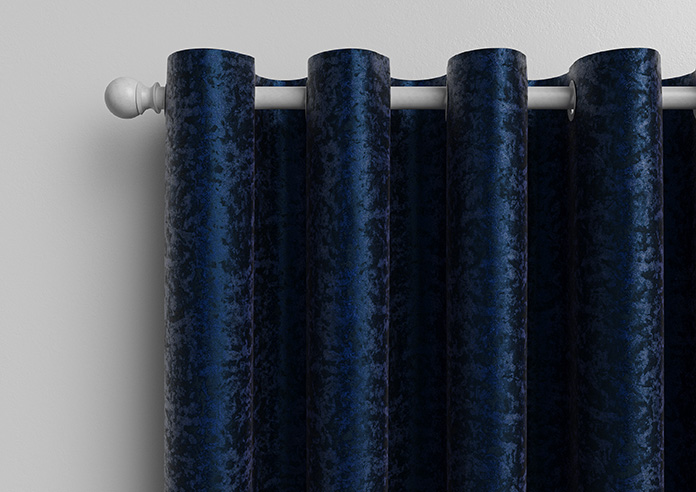 Cyrus Crushed Velvet, Royal Blue - Made to Measure Curtains - Image 12